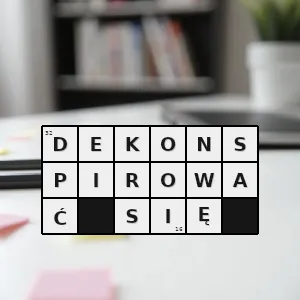 Hasło krzyżówkowe powodować dekonspirację wykonywać działania które doprowadzą do dekonspiracji - dekonspirować się – rozwiązanie, synonimy, podpowiedzi i definicje krzyżówkowe